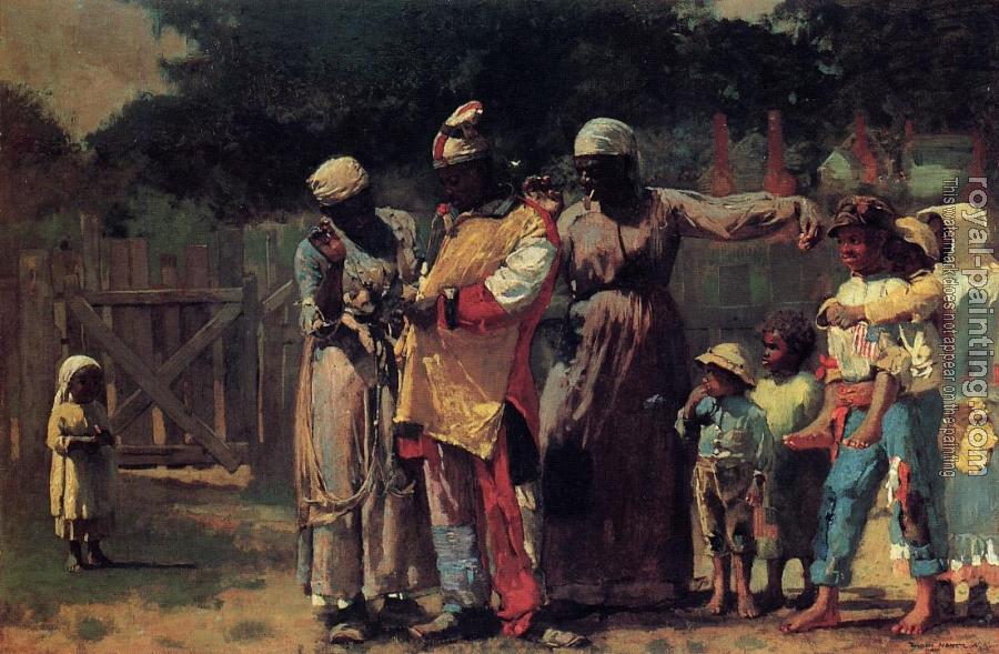 Winslow Homer : Dressing for the Carnival